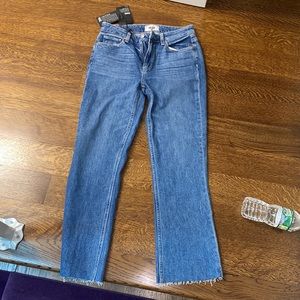 Paige Colette Crop Flare Jean